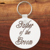 Porte-clés Père de Groom Classy Browns (Recto)