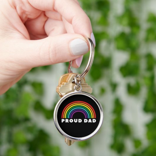 Porte-clés Père de Proud Rainbow (main)