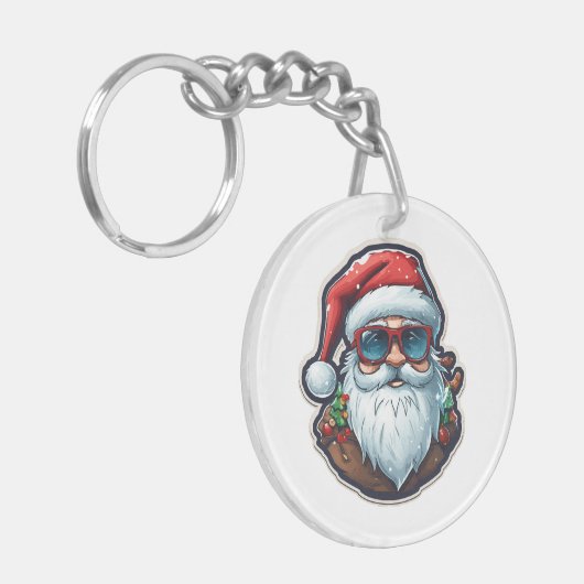 Porte-clés Père Noël (Devant gauche)