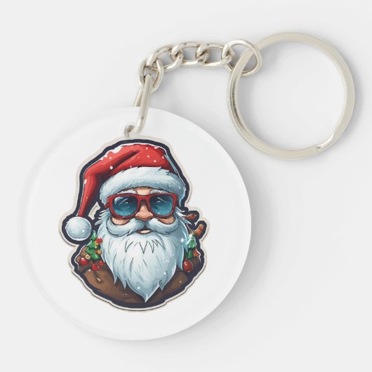 Porte-clés Père Noël (Dos)