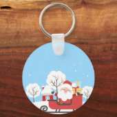 Porte-clés Père Noël (Recto)