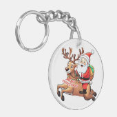 Porte-clés Père Noël (Devant gauche)