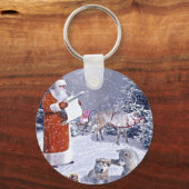 Porte-clés Père Noël (Recto)