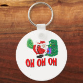 Porte-clés père Noël à la farce (Recto)
