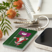 Porte-clés Père Noël Avec Ensigne De Phoenix (Devant droit)