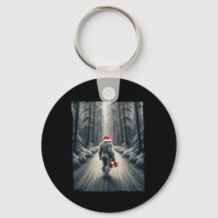 Porte-clés Père Noël Bigfoot Noël Sasquatch Croire