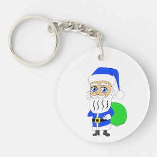 Porte-clés Père Noël chibi