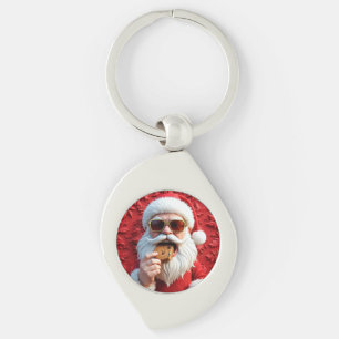 Porte-clés Père Noël cool