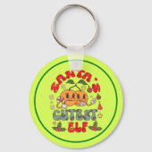 Porte-clés Père Noël Cutest Elf Sublimation-80881 (Verso)
