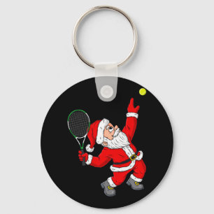Porte-clés Père Noël de Noël Tennis Fun Garçons Filles Enfant