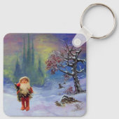 PORTE-CLÉS PÈRE NOËL DES GNOMES (Dos)