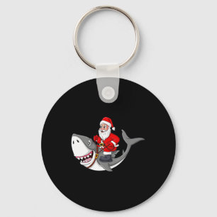 Porte-clés Père Noël équitation Requin Noël Garçons Filles En