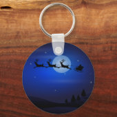 Porte-clés Père Noël et Reindeer (Recto)