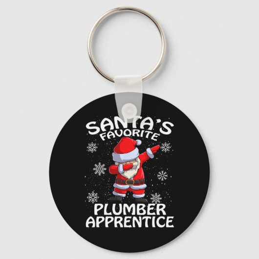 Porte-clés Père Noël Favori Plumber Apprentice Noël (Recto)