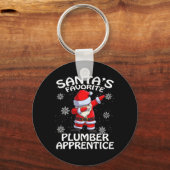 Porte-clés Père Noël Favori Plumber Apprentice Noël (Recto)