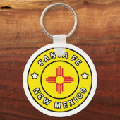 Porte-clés Père Noël Fe Nouveau-Mexique (Recto)