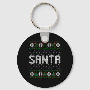 Porte-clés Père Noël je suis si bon Père Noël est venu deux f
