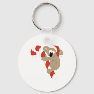 Porte-clés Père Noël Koala