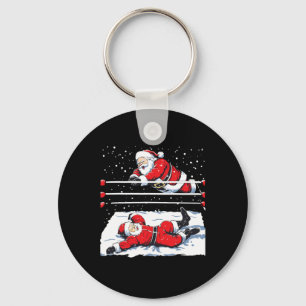 Porte-clés Père Noël lutteur lutteur lutteur lutteur Noël Noë