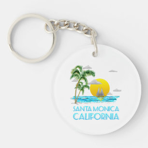 Porte-clés Père Noël Monica Californie