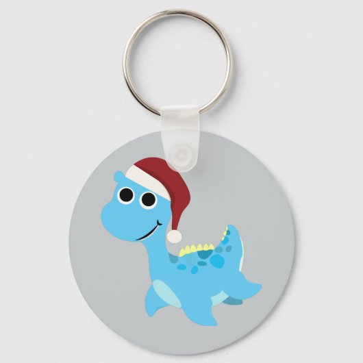 Porte-clés Père Noël Nessie (Recto)