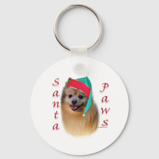 Porte-clés Père Noël Paws (Recto)