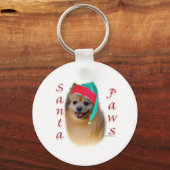 Porte-clés Père Noël Paws (Recto)