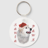 Porte-clés Père Noël Paws dans les Pyrénées (Verso)