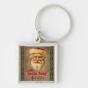 Porte-clés Père Noël Porte - clé Vintage