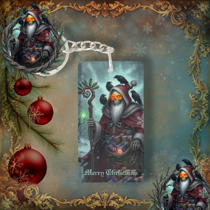 Porte-clés Père Noël sombre des ombres – Squelette de Noël go