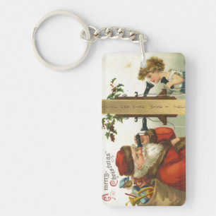 Porte-clés Père Noël Souhaite Que Je T'Aie