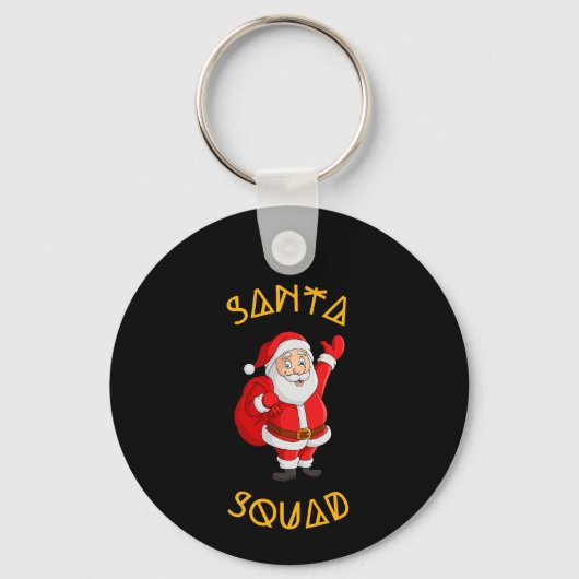Porte-clés Père Noël Squad (Recto)