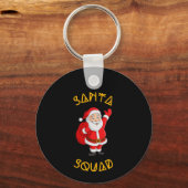 Porte-clés Père Noël Squad (Verso)