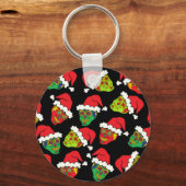 Porte-clés Père Noël Sugar Skull (Recto)