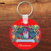 PORTE-CLÉS PÈRE NOËL VINTAGE (Recto)