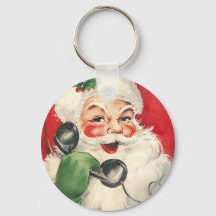 Porte-clés Père Noël vintage