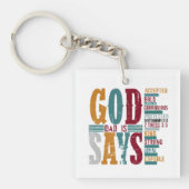 Porte-clés Pères, dit Dieu Papa (Devant)