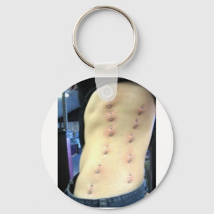 Porte-clés perforation de corset