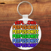 Porte-clés Perfusioniste arc-en-ciel (Recto)