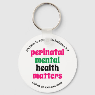 Porte-clés Perinatal Mental Health Matters
