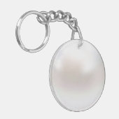 Porte-clés Perle Blanche (Devant gauche)