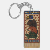 Porte-clés Perles animales Totem (Devant gauche)