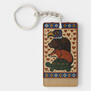 Porte-clés Perles animales Totem