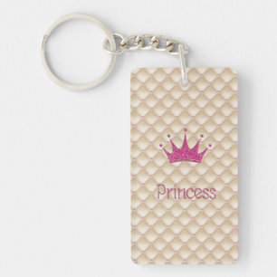 Porte-clés Perles Charmantes Chic ,Diadème, Princesse,Paillet