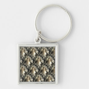Porte-clés Perles dorées