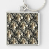 Porte-clés Perles dorées (Devant)