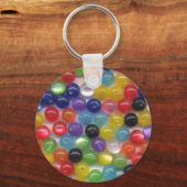 Porte-clés Perles Fibre Optique (Recto)