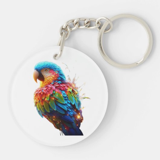 Porte-clés Perroquet (Dos)