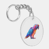 Porte-clés Perroquet Lumineux Coloré (Devant gauche)