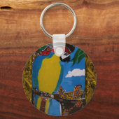 Porte-clés Perroquet Pirate (Recto)